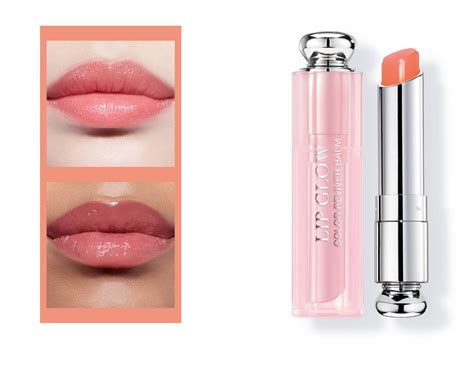 dior addict lip glow coral pantip|Dior lip balm coral addict.